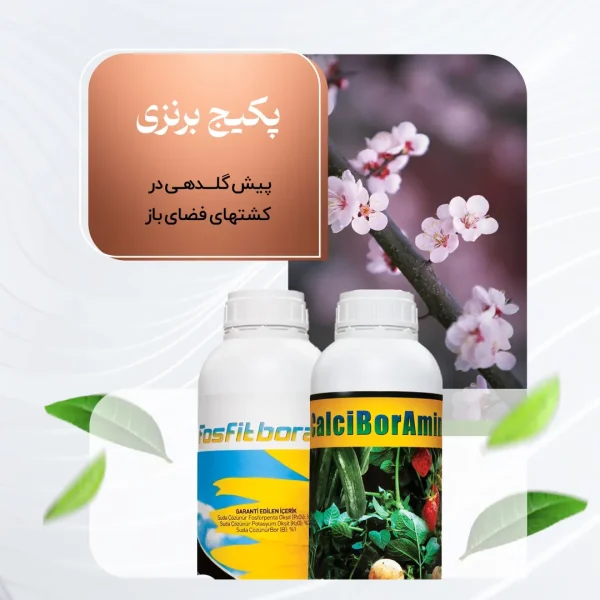 پکیج برنزی - پیش گلدهی در کشت فضای باز